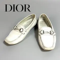 DIOR レザー ビット ローファー モカシン 361/2サイズ イタリア製のサムネイル