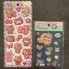 日焼けキティマシュマロシール★エンジェルおまけ
