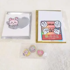 ☆人気☆ ちいかわ寿司 まじかる ステッカーコレクション おはじきシール 3点