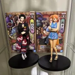 ワンピース ナミ ロビン フィギュアセット