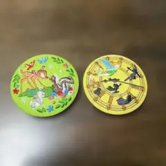 ディズニー刺繍缶バッジ2点セット