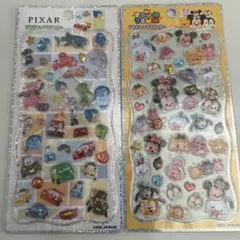 プチドロップステッカー　ディズニー　ピクサー　ツムツム　正規品