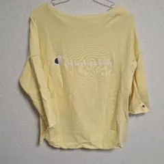 コットン100%Champion チャンピオンイエロー トレーナーM