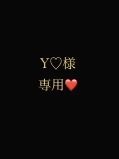 Y♡様専用ページ