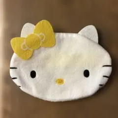 ハローキティ なかよし！ふわふわフェイスポーチ