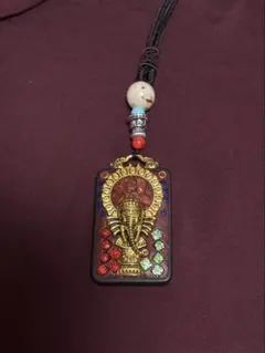 手描きタンカチベット仏教（唐卡）ペンダントネックレス - メルカリ