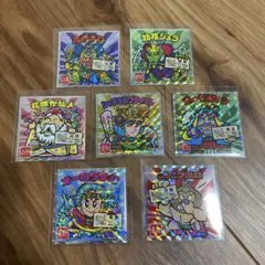 ビックリマン　シール　ご当地　東日本編　7枚セット　シャチホコクライスト他