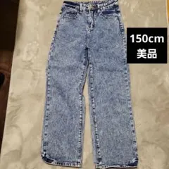 SHEIN　150cm ハイウエストデニムパンツ 美品