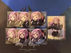 ヴァンガード ポップアップ 弓月ルーナ エネルギー 1枚 缶バッジ6個