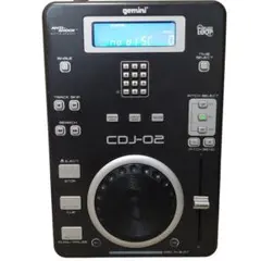 Gemini CDJ-02 卓上型DJ用CDプレーヤー DJ機材のサムネイル