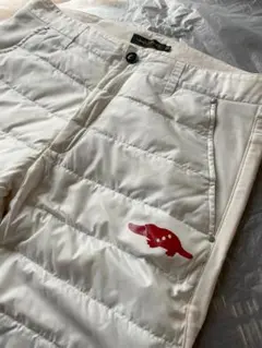 rough&swell ラフアンドスウェル ダウンパンツ 白 サイズ M