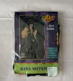 女の子用魔女コスチューム S(Ages4ー6)