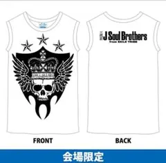 三代目JSB 2015 会場限定 ノースリーブTシャツ ホワイト