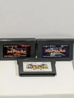 ファイアーエムブレム 封印の剣 烈火の剣 聖魔の光石 3本セット　ソフトのみ