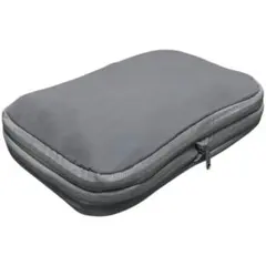 圧縮収納ポーチ Sサイズ｜防水・軽量・大容量！旅行・育児・ジムに最適◎グレー