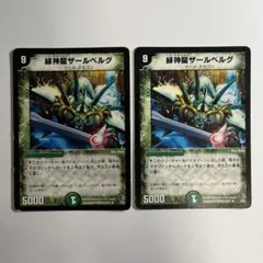 緑神龍ザールベルグ 2枚セット