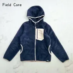 フィールドコア　ボアフリースパーカー(S)ストレッチ　防寒　軽量　アウトドア