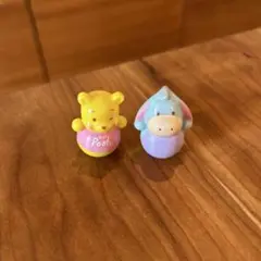 【希少】プーさんとイーヨー フィギュアセット　平成レトロ