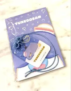 【新品】サンリオ 福福お守り風アクリルキーホルダー タキシードサム