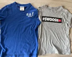 Abercrombie アバクロンビー＋NIKEナイキ2枚セット　130 140