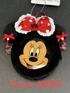 ミニーマウス　フォトフレームキーホルダー