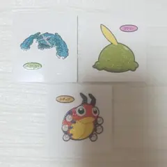 ポケモン＊デコキャラシール『パウンドC』3点セット