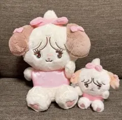 mikko 天使ちゃんぬいぐるみ　マスコット スフレ　2点セット