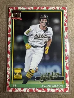 Topps Series 1 Jacob Wilson Yellow/399 - メルカリ