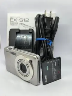 CASIO EXILIM EX-S12 デジタルカメラ 箱ありフルセット - メルカリ