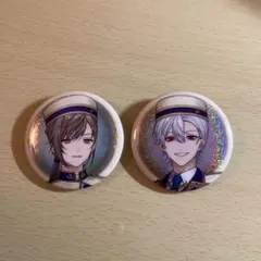 にじさんじ缶バッジビスケット　葛葉 叶　セット