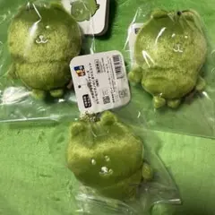カラーなナガノのくま マスコット 抹茶 3個セット