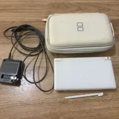 【充電器・ケースつき】Nintendo DS Lite ホワイト 本体ジャンク