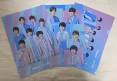 なにわ男子 LAWSON クリアファイルセット