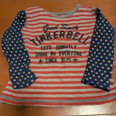 ティンカーベル リバーシブル長袖Tシャツ