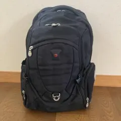 美品 ウェンガー リュックサック 多層式 A4収納 メンズ 通勤通学 