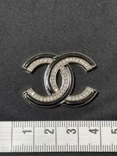 カボション シルバー ブラック