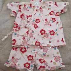 花柄甚平 90サイズ