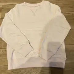 キッズ　UNIQLO トレーナー 140サイズ ライトピンク