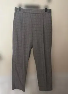 UNIQLOユニクロスマートアンクルパンツチェックsizeXL