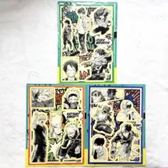 ヒロアカ ジャンショ フェア カスタムステッカー 2弾 オリジン 緑谷 爆豪 轟