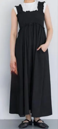 新品coca 速乾・シワになりにくい　クレープシャーリングワンピース