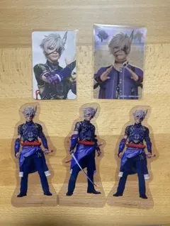 【セット販売】刀ミュ 鬼丸国綱 ランダムふぉとカード ランダムクリアカード