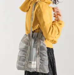 BROWN THEATRE PRODUCTS 別注 メッシュフリルシューズバッグ