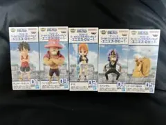 ワンピース フィギュア　ワーコレ　エニエスロビー1 スパンダム　ルフィ　ナミ