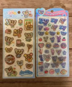 うるちゅるPOPSEAL ふんわりフェルトシール エンジェルブルー 2枚セット