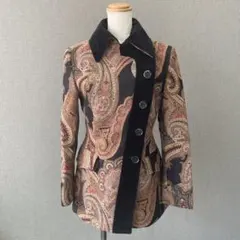 【美品】ETROエトロ　ペイズリー柄 テーラード　ジャケットアウター　40のサムネイル