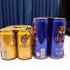 サッポロエビスビール 350ml×6本 　プレミアム500ml×６本のサムネイル