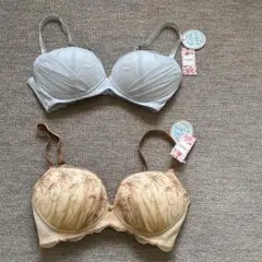 チュチュアンナ　すっぴんメイクブラ　タグ付き　2点セット　E75 匿名発送
