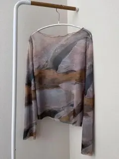 MARTE sahara シアートップス Sheer Top 06Ground