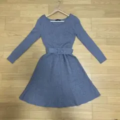 JUSGLITTY 半袖ニットワンピース - メルカリ